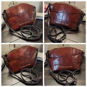 DOONEY & BOURKE Leather Crossbody Shoulder Bag J12506023 NWT